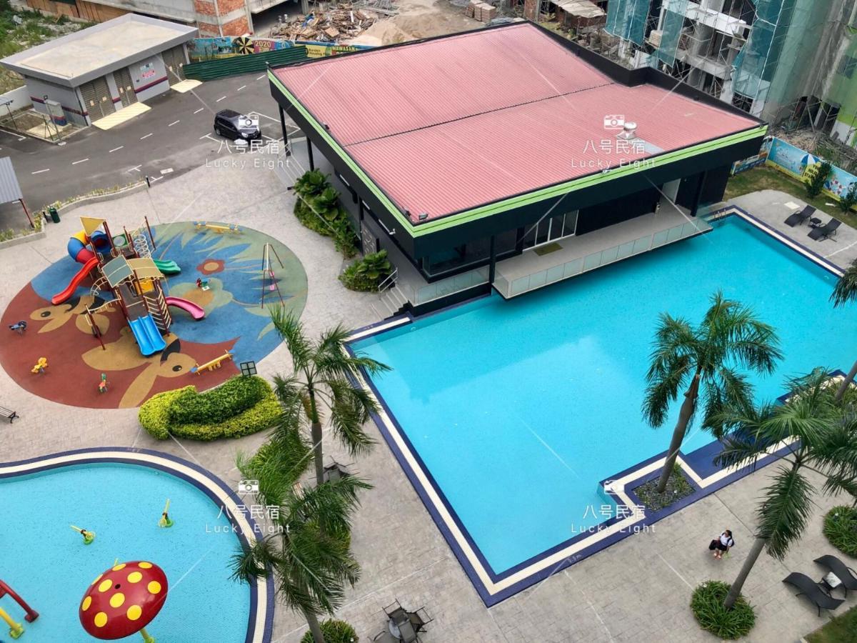 『Lucky 8 八号民宿』Pool&Waterpark View@Lvl 7 Manhattan Ipoh Exteriér fotografie